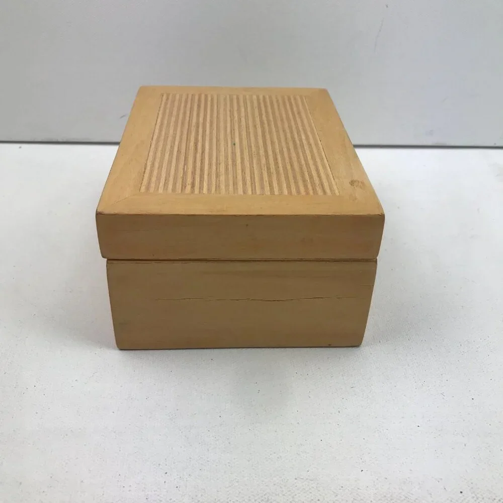 Wood Trinket Jewelry Box Latch Lock 5.75